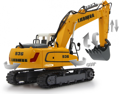  Excavadora Liebherr R936 Radio Control 1:20 2,4ghz